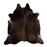 Premium Solid Black Genuine Cowhide Rug Price in Pakistan | Natural Cow Skin Rug | Luxury Leather Hide