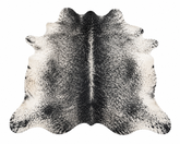 Salt & Pepper Genuine Cowhide Rug Price in Pakistan | Black & White Natural Cow Skin Rug | Premium Cow Hide