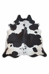 Premium Black & White Genuine Cowhide Rug Price in Pakistan | Natural Cow Skin Rug | Export Quality