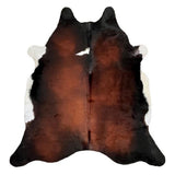 Premium Dark Brown Genuine Cowhide Rug Price in Pakistan | Natural Cow Hide Rug | Export Quality
