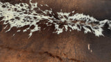 Natural Tricolor Cowhide Rug - Large Cowhide Rug for Living Room Area - Brindle Cowhide Rug - Natural Cowhide Floor Rug