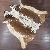 Brown White Cowhide Rug Large Cowhide Rug for Living Room Area Rug Hair On Cowhide Rug Natural Cowhide Rug Brazilian Cowhide Rug