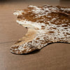 Brown & White Cowhide Rug Price in Pakistan | Premium Genuine Cow Skin Rug | Export Quality