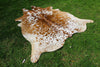 Premium Brown & White Cow Hide Rug | Genuine Tricolor Cowhide Rug | Cow Hide Rug Price in Pakistan | Natural Cow Skin Carpet