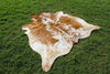 Premium Brown & White Cow Hide Rug | Genuine Tricolor Cowhide Rug | Cow Hide Rug Price in Pakistan | Natural Cow Skin Carpet
