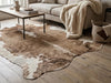 Premium Light Brown & White Genuine Cowhide Rug Price in Pakistan | Natural Cow Skin Leather