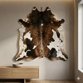 Premium Tricolor Genuine Cowhide Rug Price in Pakistan | Natural Cow Hide Rugs