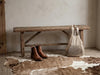 Premium Light Brown & White Genuine Cowhide Rug Price in Pakistan | Natural Cow Skin Leather