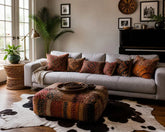 Premium Black & White Genuine Cowhide Rug Price in Pakistan | Natural Cow Skin Carpet