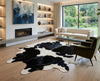 Premium Black & White Cow Hide Rug | Genuine Cowhide Rug | Cow Hide Rug Price in Pakistan | Luxury Cow Skin Carpet