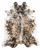 Premium Brown & White Speckled Genuine Cowhide Rug Price in Pakistan | Natural Cow Skin Rug