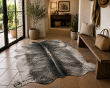 Salt & Pepper Genuine Cowhide Rug Price in Pakistan | Black & White Natural Cow Skin Rug | Premium Cow Hide