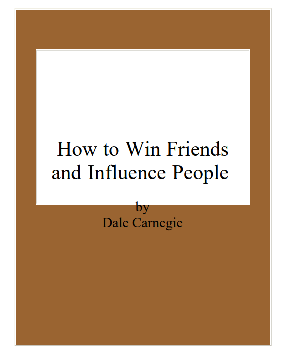 How To Win Friends And Influence People By Dale Carnegie | Urdu Pdf
