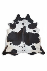 Premium Black & White Genuine Cowhide Rug Price in Pakistan | Natural Cow Skin Rug | Export Quality