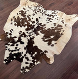 Brazilian Hair On Cowhide Rug Real Natural Cow Hide Rug for Living Room Office or Bedroom Premium Leather Area Rugs Western Home Decor Rug
