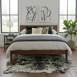 Salt & Pepper Genuine Cowhide Rug Price in Pakistan | Black & White Natural Cow Skin Rug | Export Quality Cow Hide