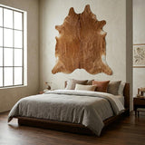 Cowhide Rug in Brown Price in Pakistan | Premium Genuine Cow Skin Rug | Export Quality