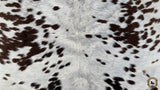 Premium White & Brown Speckled Cowhide Rug – Genuine Cow Skin Rug | Cowhide Rugs Price in Pakistan