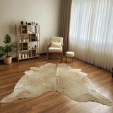 Premium Solid Beige Genuine Cowhide Rug – Natural Cow Skin Rug | Cowhide Rugs Price in Pakistan