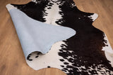 Premium Black & White Genuine Cowhide Rug Price in Pakistan | Natural Cow Skin Leather Carpet