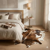 Premium Tricolor Genuine Cowhide Rug Price in Pakistan | Natural Cow Hide Rugs