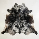 Premium Black & White Speckled Cowhide Rug – Natural Cow Hide Rug in Pakistan