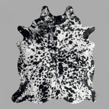 Premium Black & White Speckled Cow Hide Rug | Genuine Salt & Pepper Cowhide Rug | Cow Hide Rug Price in Pakistan | Natural Cow Skin Carpet