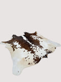 Brown & White Genuine Cowhide Rug Price in Pakistan | Premium Natural Cow Skin Rug | Export Quality Cow Hide