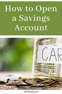 How to Open a Savings Account Online Andover