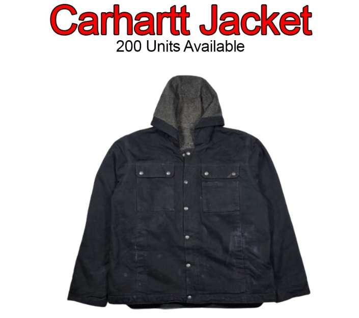 Carhartt duck jacket used – UK thrift wholesale