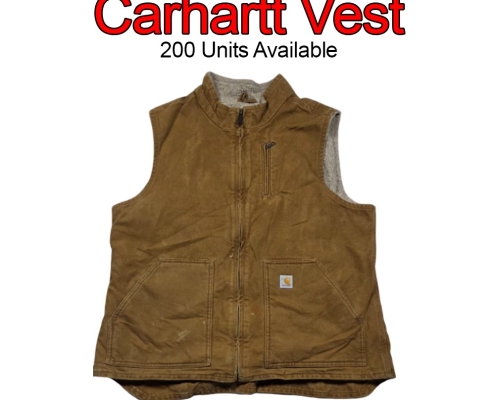 Carhartt hooded jacket used – wholesale supply Pakistan