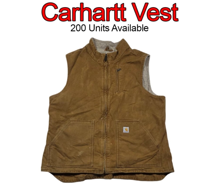 Carhartt hooded jacket used – wholesale supply Pakistan
