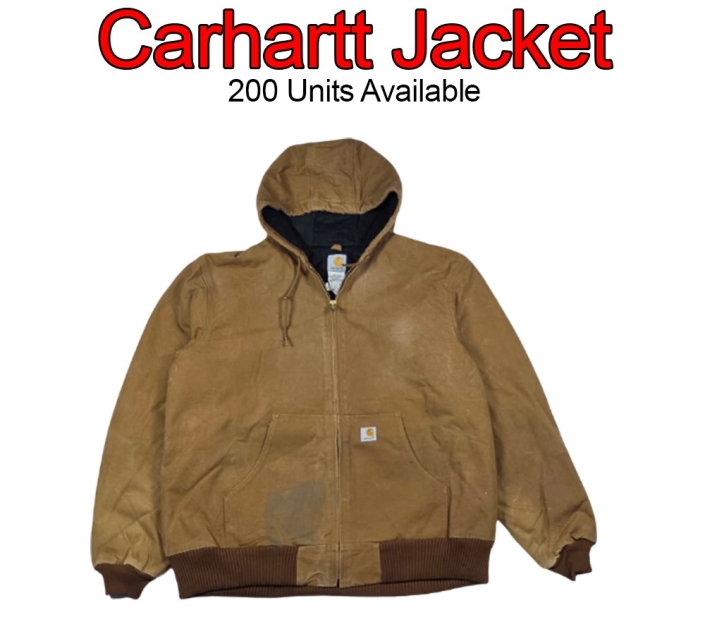 Used Carhartt jacket worn streetwear UK style