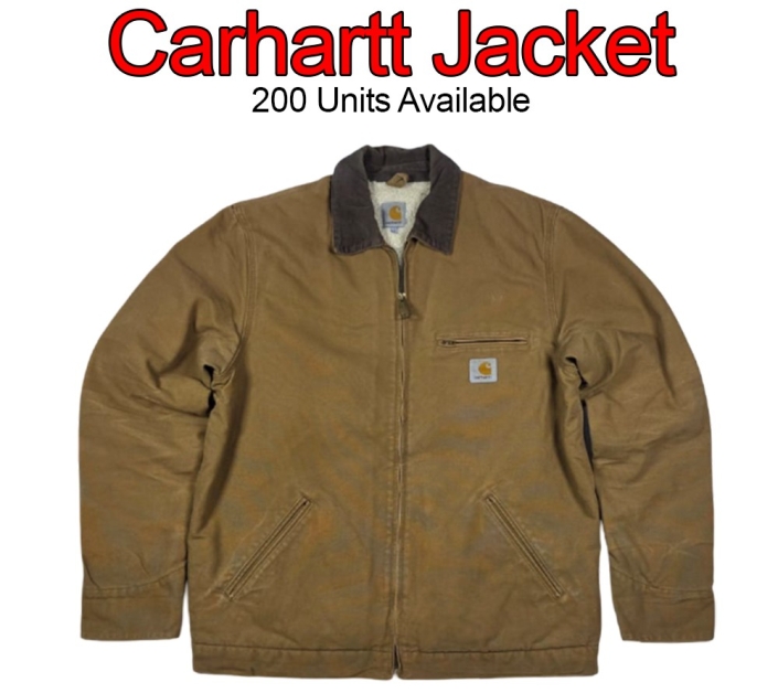 Carhartt jackets DHL shipping from Pakistan to UK